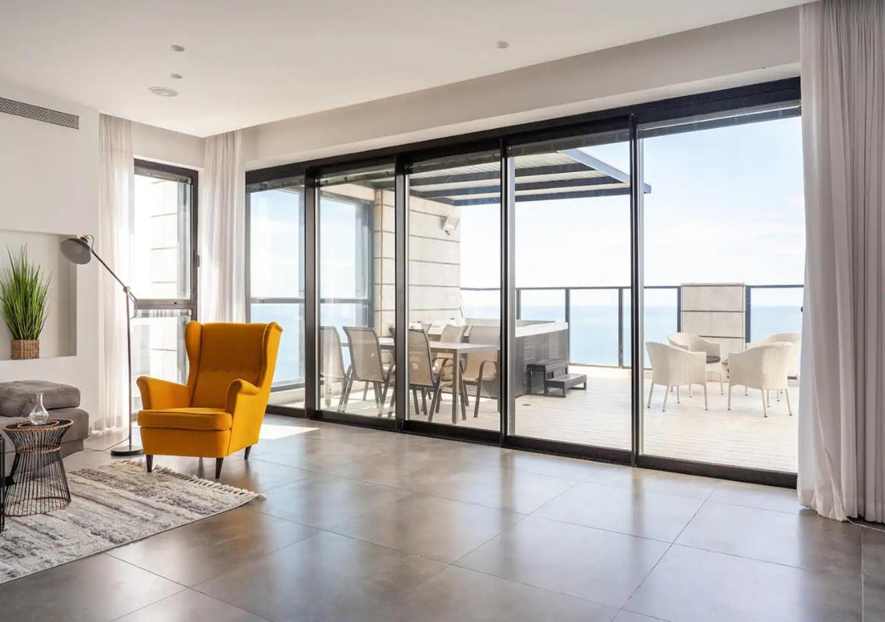 Oַ&O Group- Luxury Penthouse Jacuzzi Sea 36 Floor Apartment Bat Yam Exterior photo